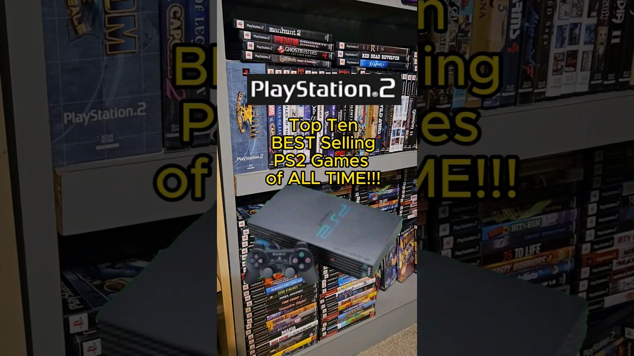 Top Ten BEST Selling Ps2 Games of ALL Time!!! #ps2 #topten #sonyplaystation2