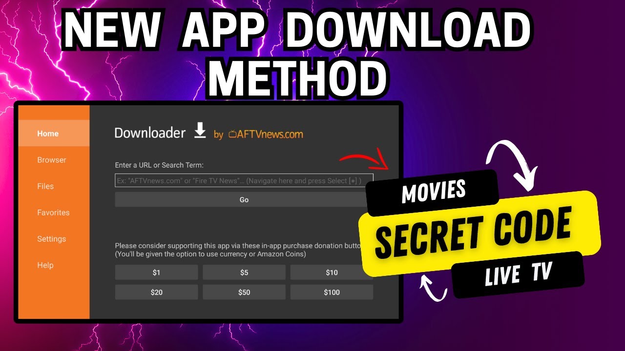 New App Download Method