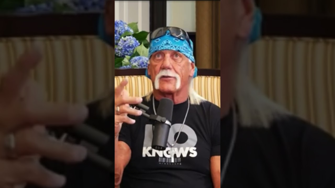 Hulk Hogan discusses his height and shrinking #shorts