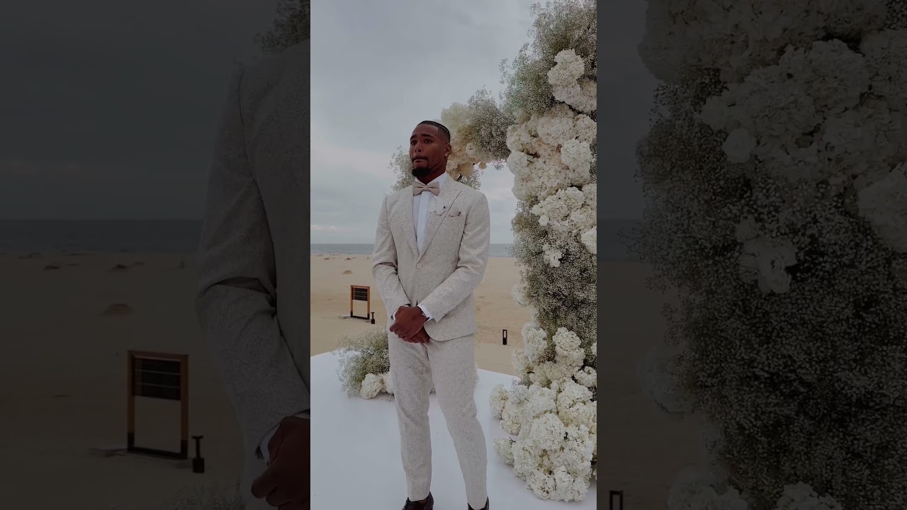 Simone Biles & Jonathin Owens Wedding in Cabo. Groom Reaction!