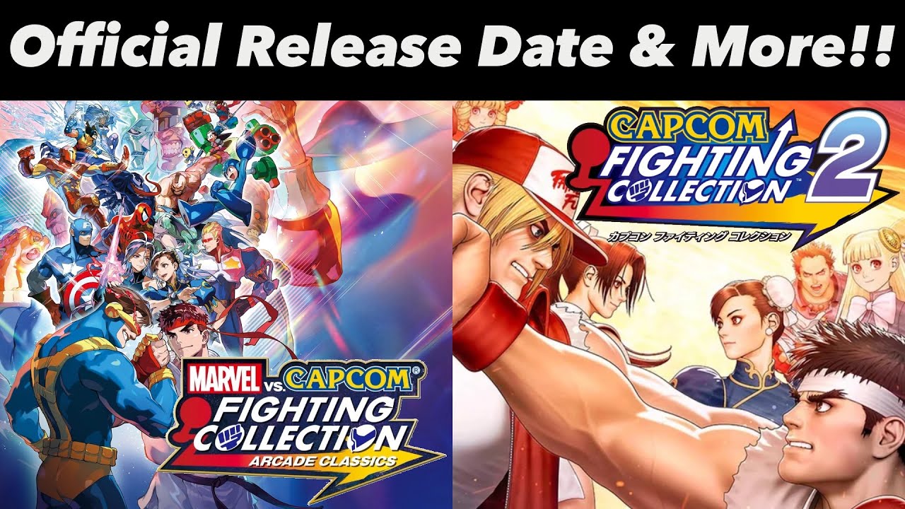 Marvel vs Capcom Collection Official Release Date + Capcom Fighting Collection 2 Announced
