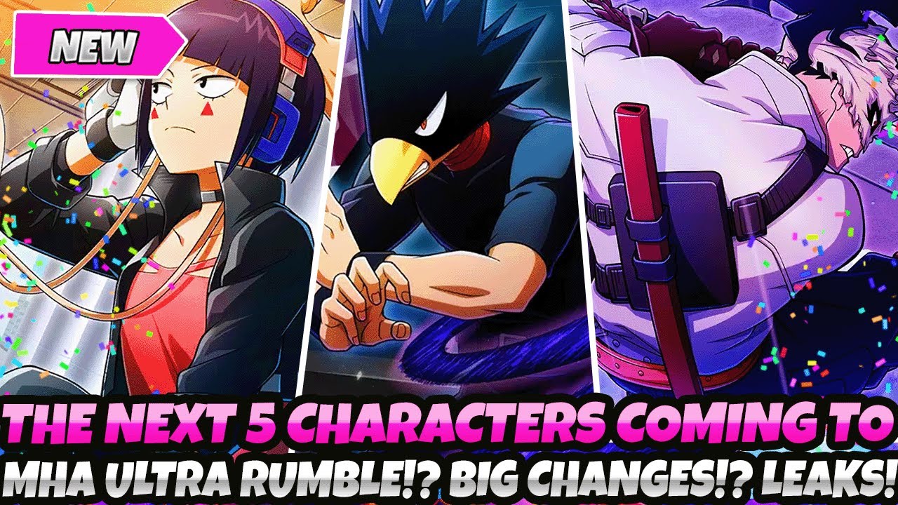 *AYOOOOO!? THE NEXT 5 NEW CHARACTERS COMING TO ULTRA RUMBLE!?* BIG CHANGES!? LEAKS & INFO! (My Hero