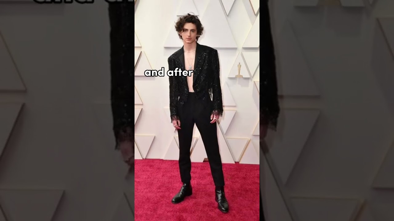 Timothee Chalamet Before He Found His Style #shorts