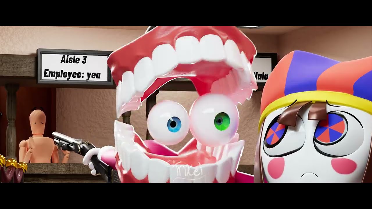 CAINE ARE WE ROBBING A- (The Amazing Digital Circus Animation)