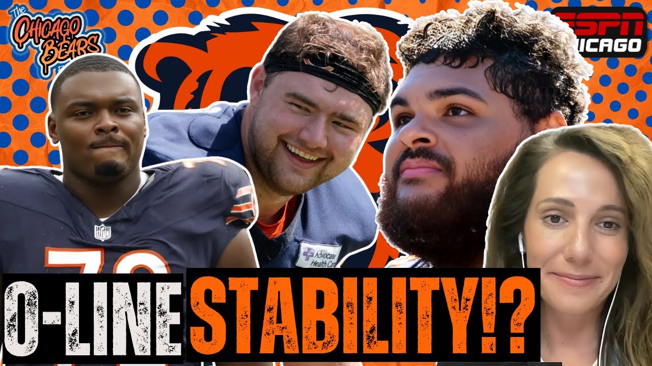 Chicago Bears O-Line Finally Solid? Courtney Cronin Breaks It Down