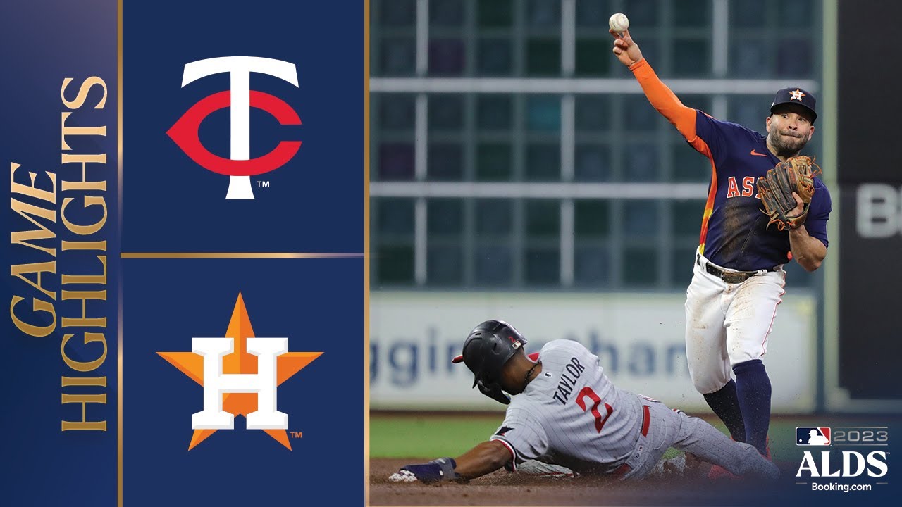 Twins vs. Astros ALDS Game 2 Highlights (10/8/23) | MLB Highlights