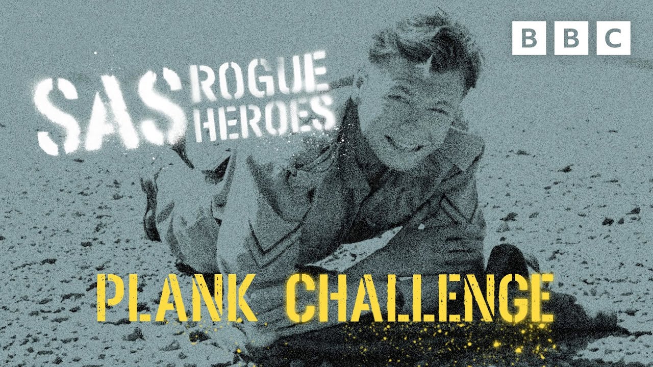The SAS Rogue Heroes Plank Challenge 💪 BBC