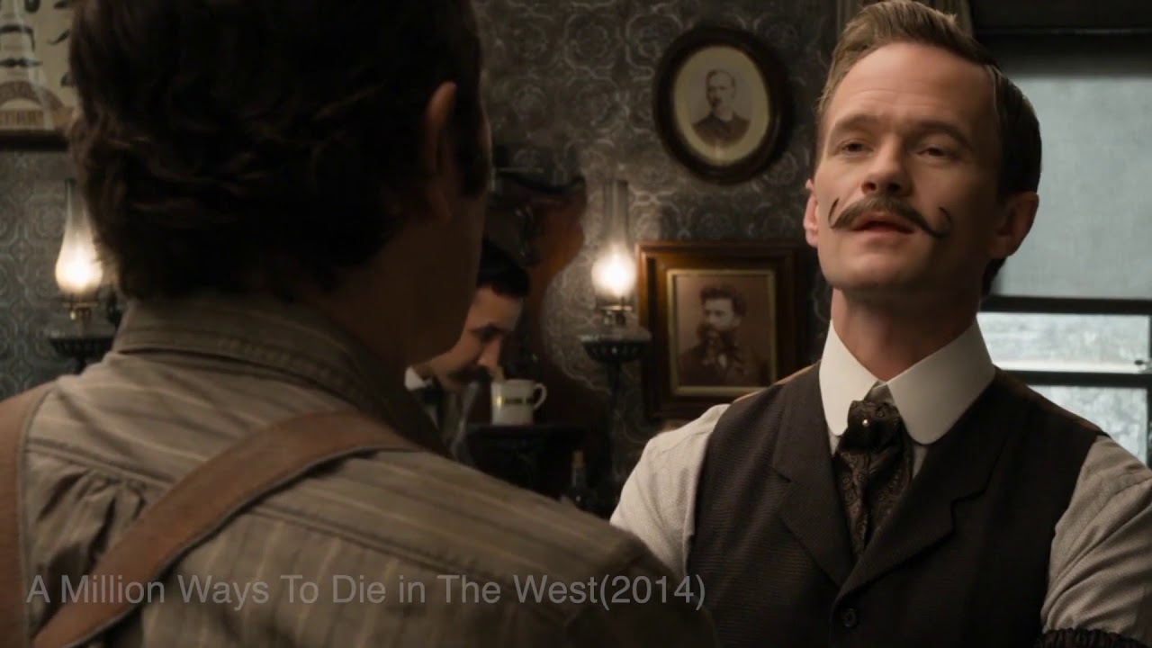 Albert Visits Louise's new boyfriend's Shop - A Million Ways To Die in The West(2014)