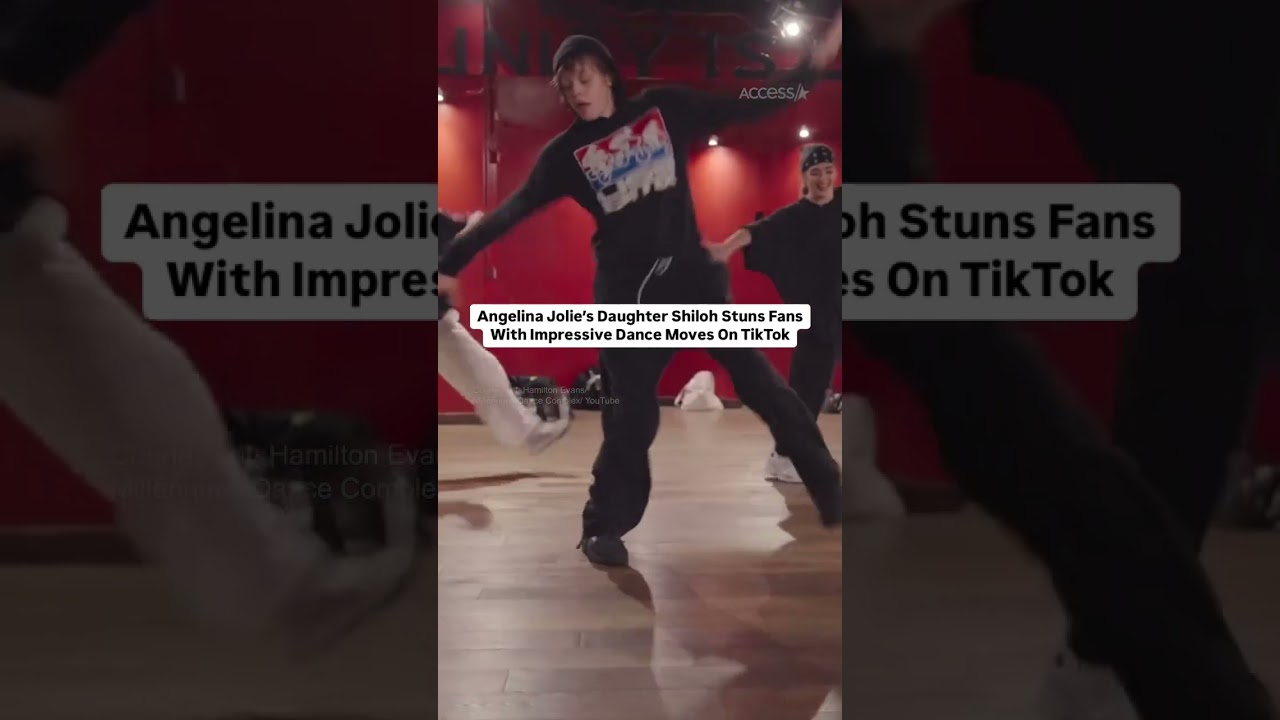 Angelina Jolie’s daughter Shiloh is showing off her impressive dance moves.