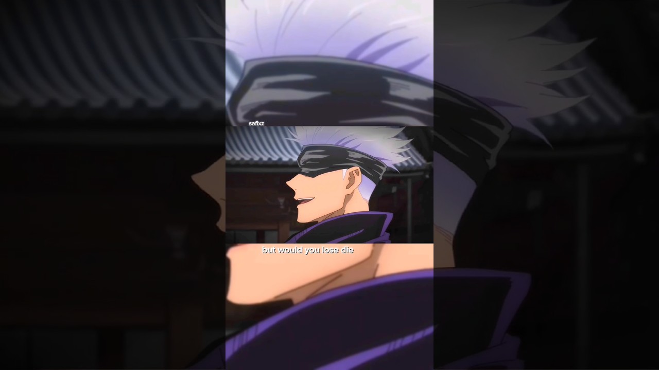 gojo: nah I'd win /#anime /#jjk /#gojo