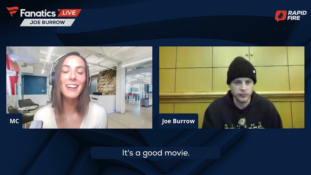 Rapid Fire with Joe Burrow