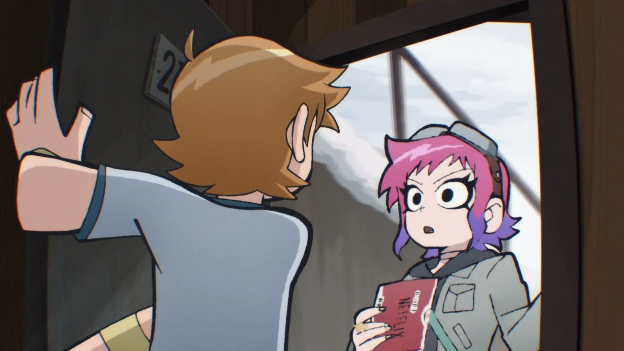 Scott Pilgrim asks Ramona out (Scott Pilgrim Takes Off)