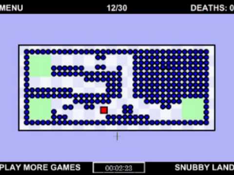 The World's Hardest Game - 0 death Speed Run 6:29 [2009/12/11]