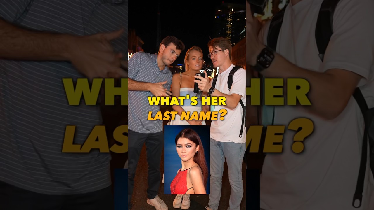 What’s Zendaya’s last name?!