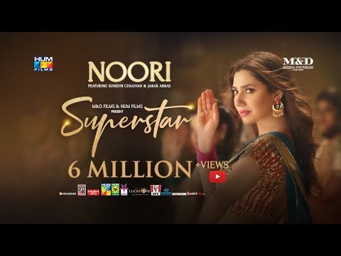 Noori Song | Superstar | Mahira Khan | Bilal Ashraf | Sunidhi Chauhan & Jabar Abbas | Azaan