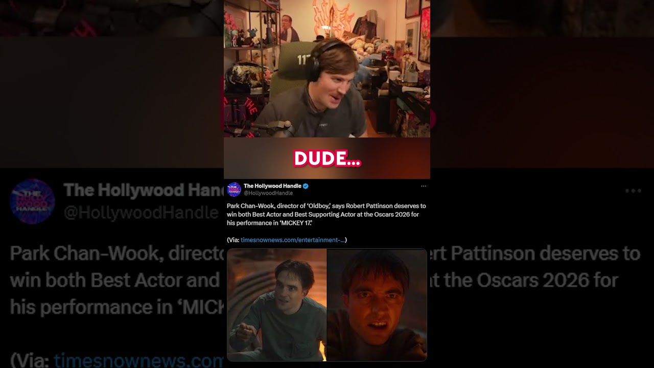 Robert Pattinson deserves TWO awards for Mickey17