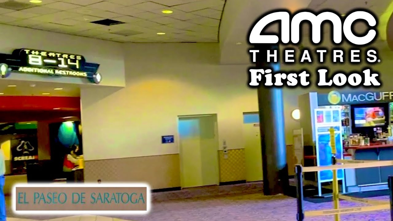 AMC Theatres 14 First Look Low Light HD POV El Paseo de Saratoga 2023-02-18