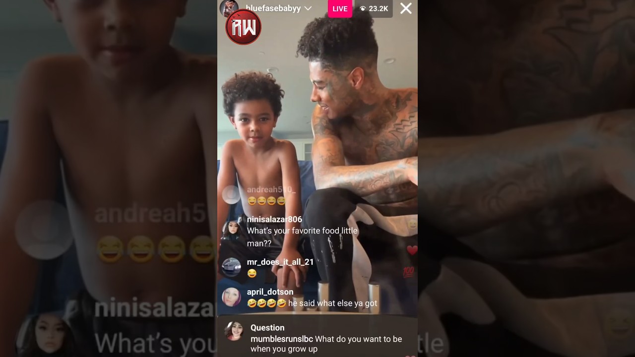 Blueface might lose his family after this.. 👀