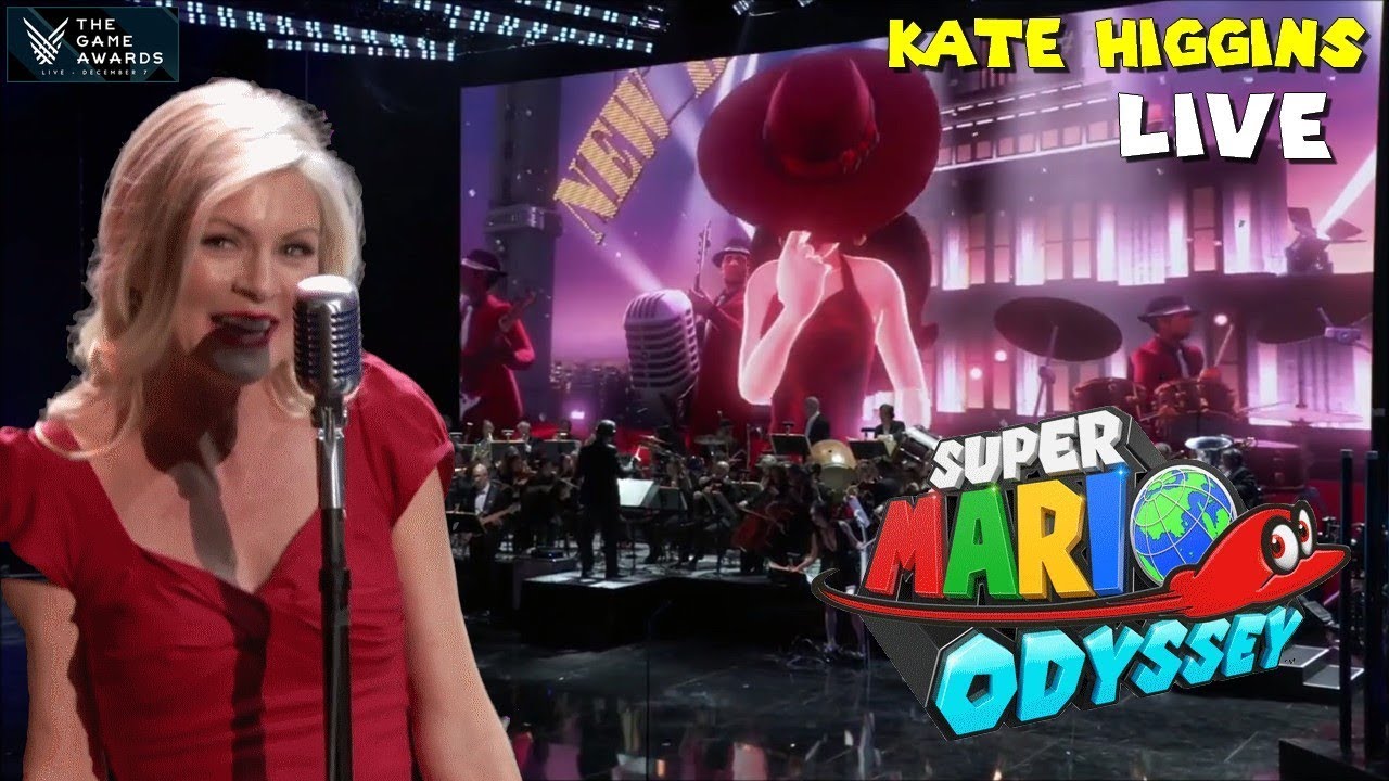 Kate Higgins : performance live - VGA 2017 / Super Mario Odyssey