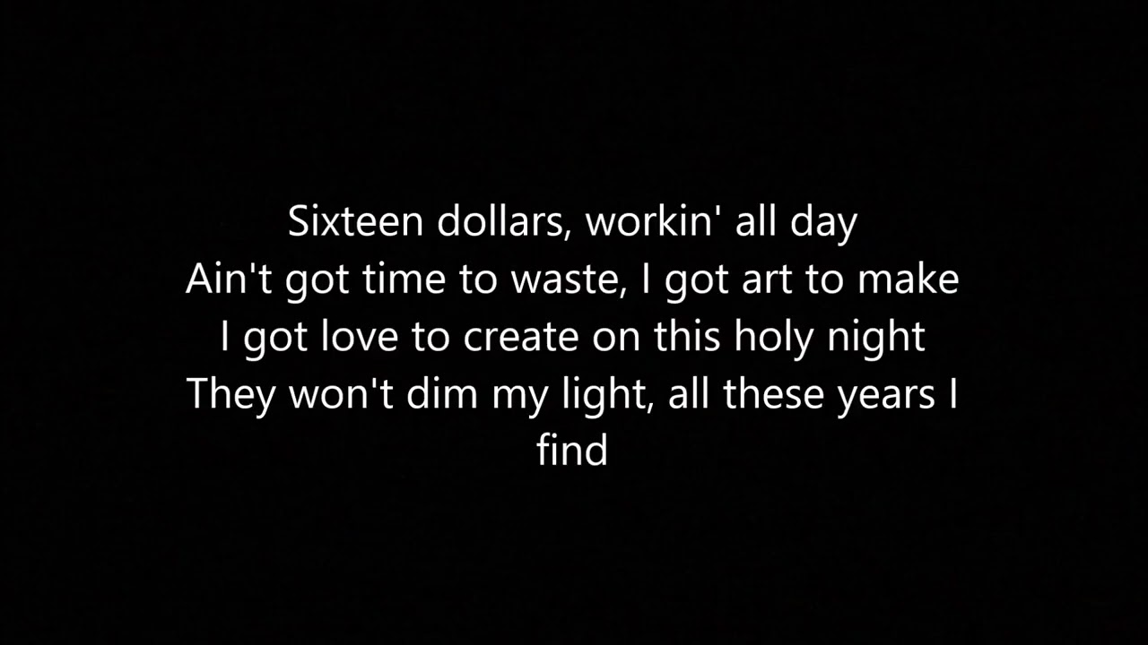 Beyoncé - 16 CARRIAGES (Lyrics)