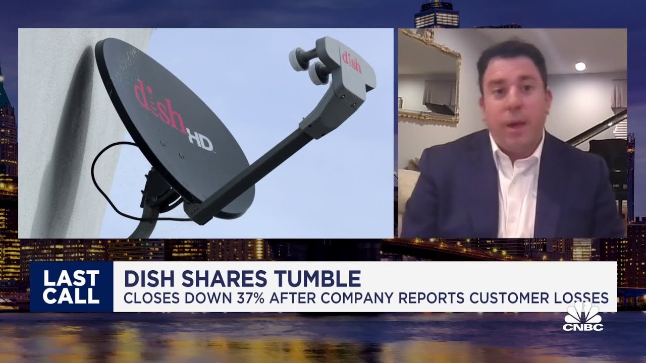 Dish shares tumble 37% after reported customer loss