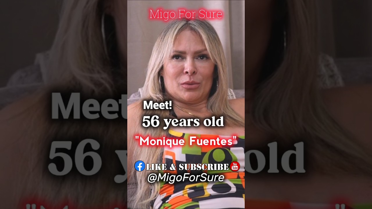 56 years old Monique Fuentes 😲