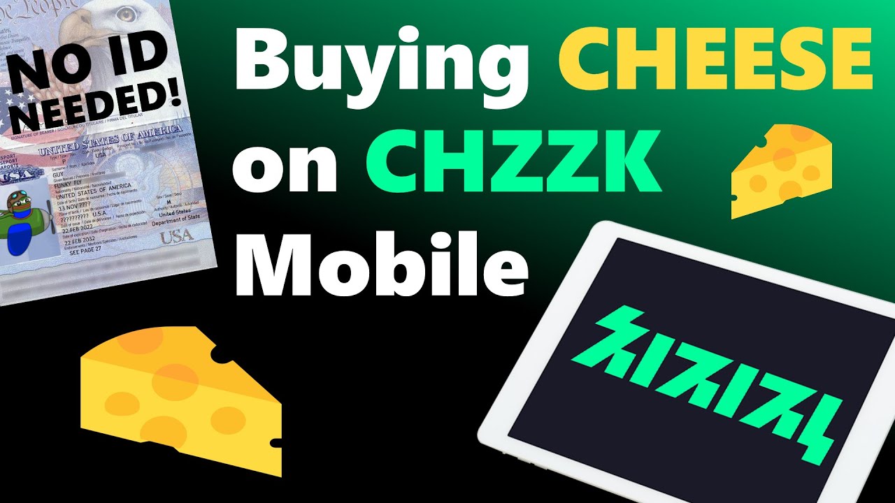 Buying Cheese on CHZZK Mobile - A Guide for Foreigners