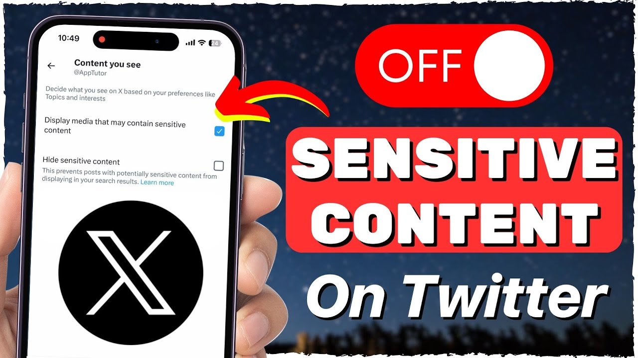 How To Turn Off X (Twitter) Sensitive Content Setting (2025)