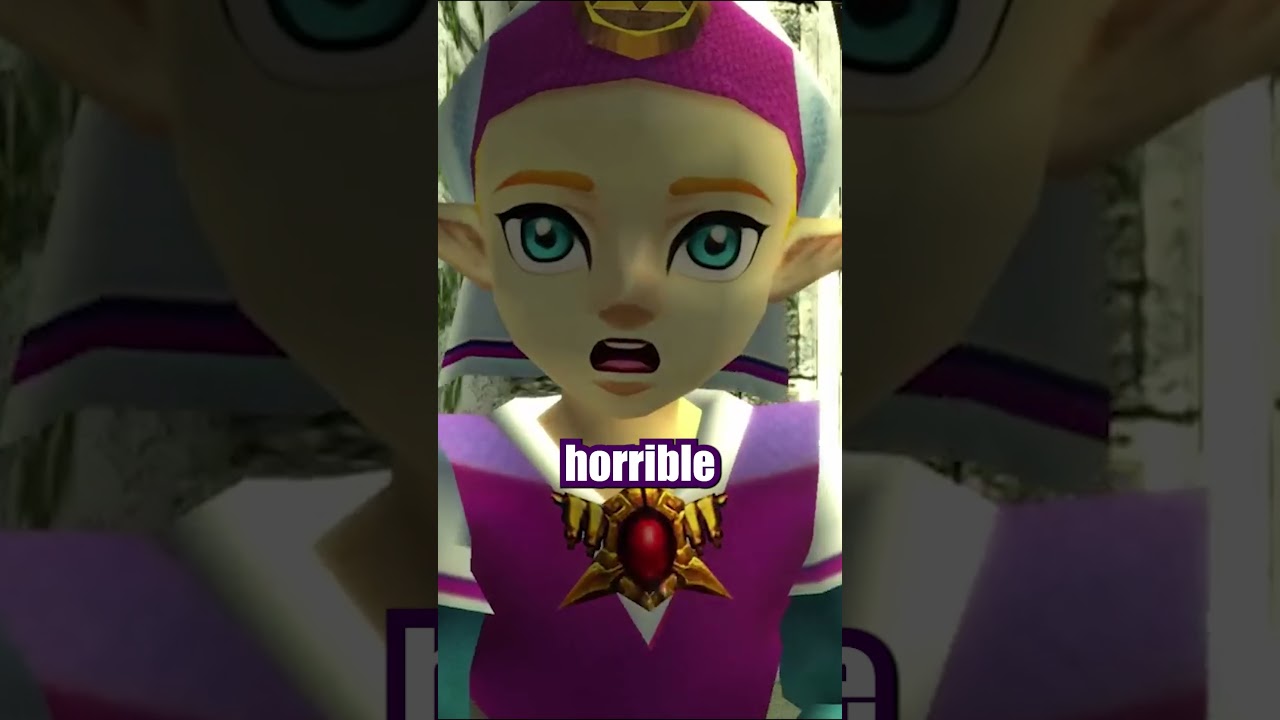 Why does Zelda turn into Sheik? #zelda #ocarinaoftime  #nintendogame #nintendo #nintendozelda