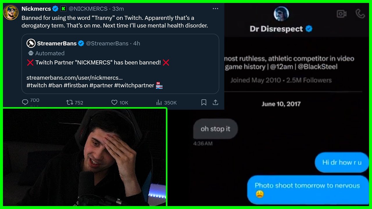 Dr Disrespect Leaked DM's Are WILD