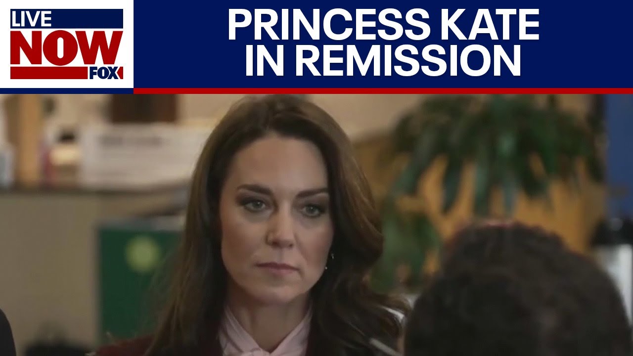 BREAKING: Princess Kate says her cancer is in remission