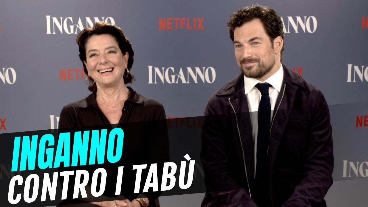 Inganno su Netflix: intervista a Monica Guerritore e Giacomo Gianniotti
