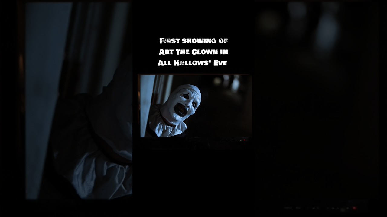 The 1st glimpse of Art The Clown 🎃 All Hallows' Eve, by Damien Leone