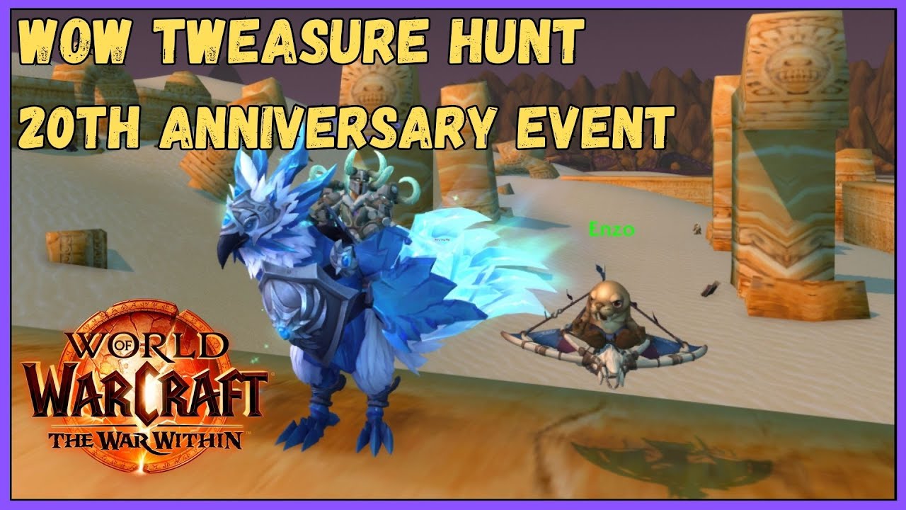 WoW Tweasure Hunt - 20 Anniversary Event