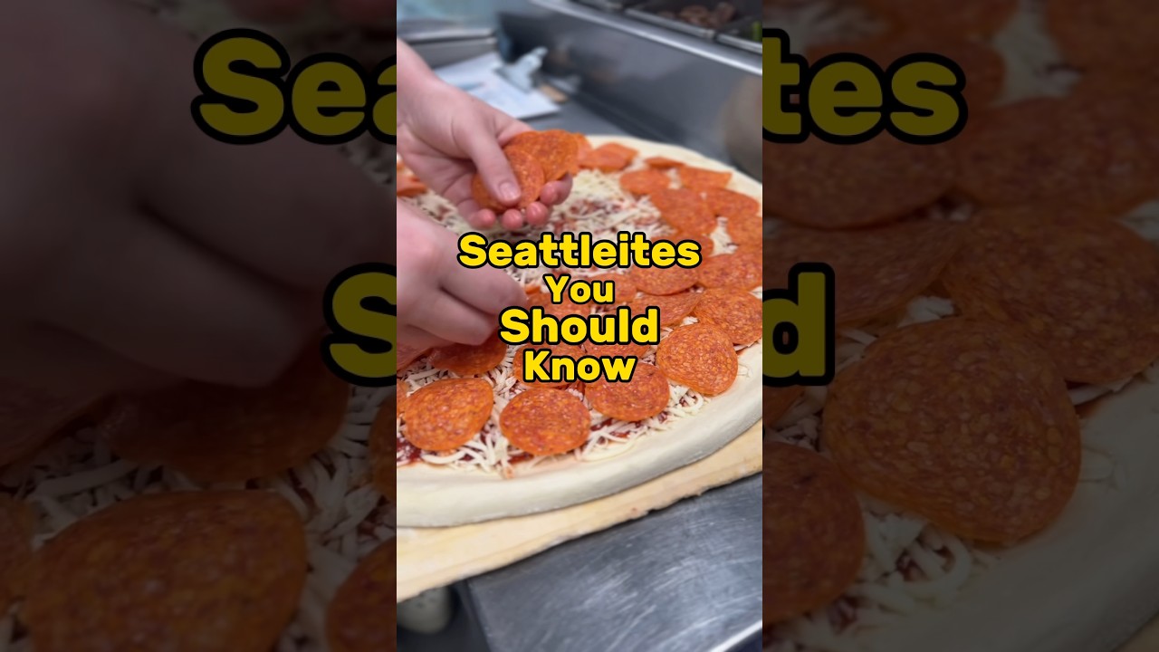 What is Seattle Favorite Pizza?  Pagliacci Pizza - Seattleites You Should Know #seattle #pizza