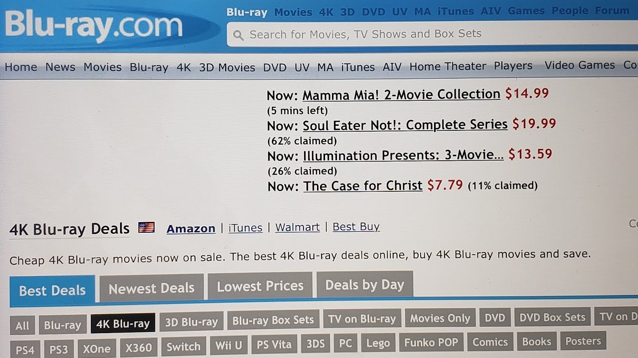BLU-RAY.COM USE IT TO BUILD YOUR CYBERMONDAY 4K LIBRARY