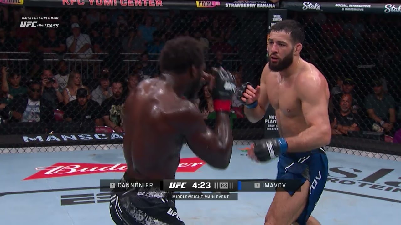 #UFCParis Pelea Gratis: Imavov vs Cannonier