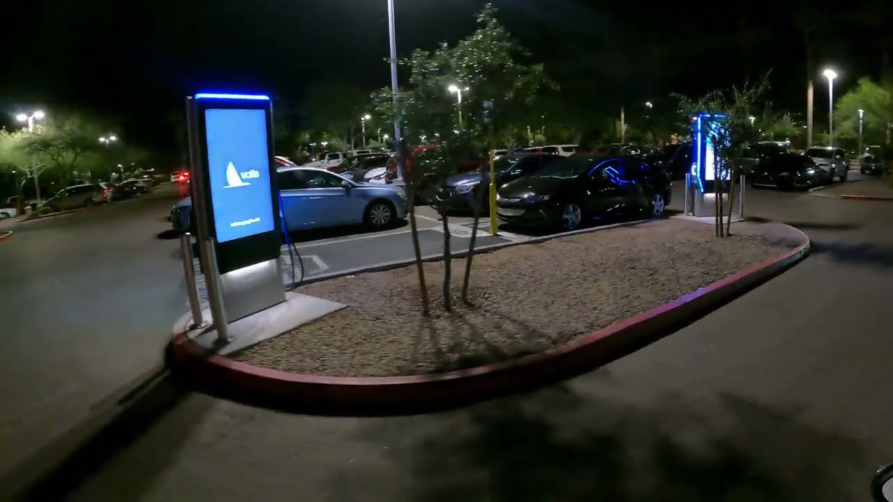 Volta Electric Vehicle Charging Station, Cinemark 16, 1051 N Dobson Rd, Mesa, Arizona, 26 May 2023