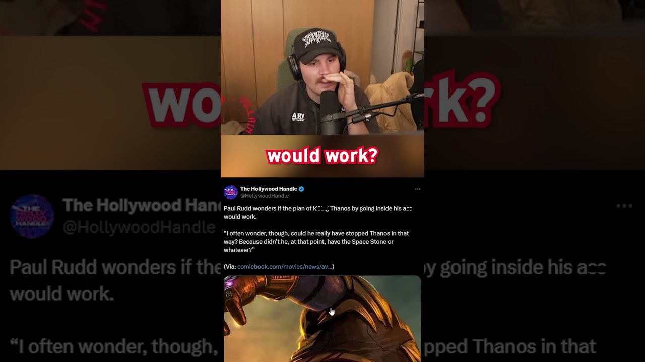Paul Rudd addresses the Ant Man theory