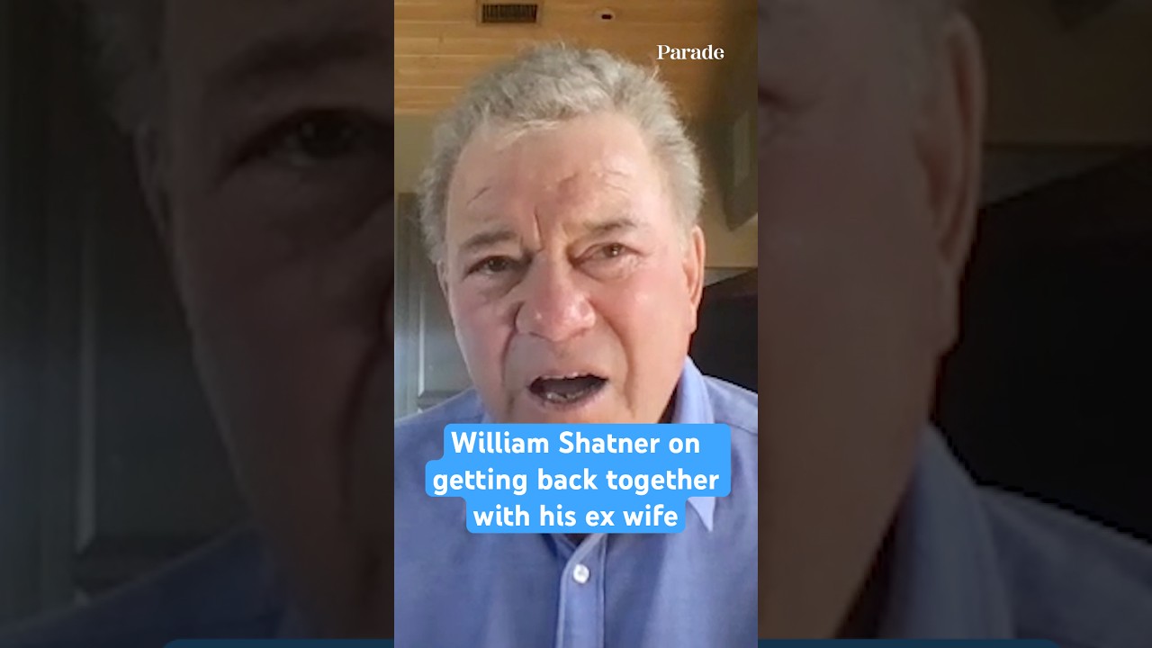 William Shatner on getting back together with his ex wife #williamshatner