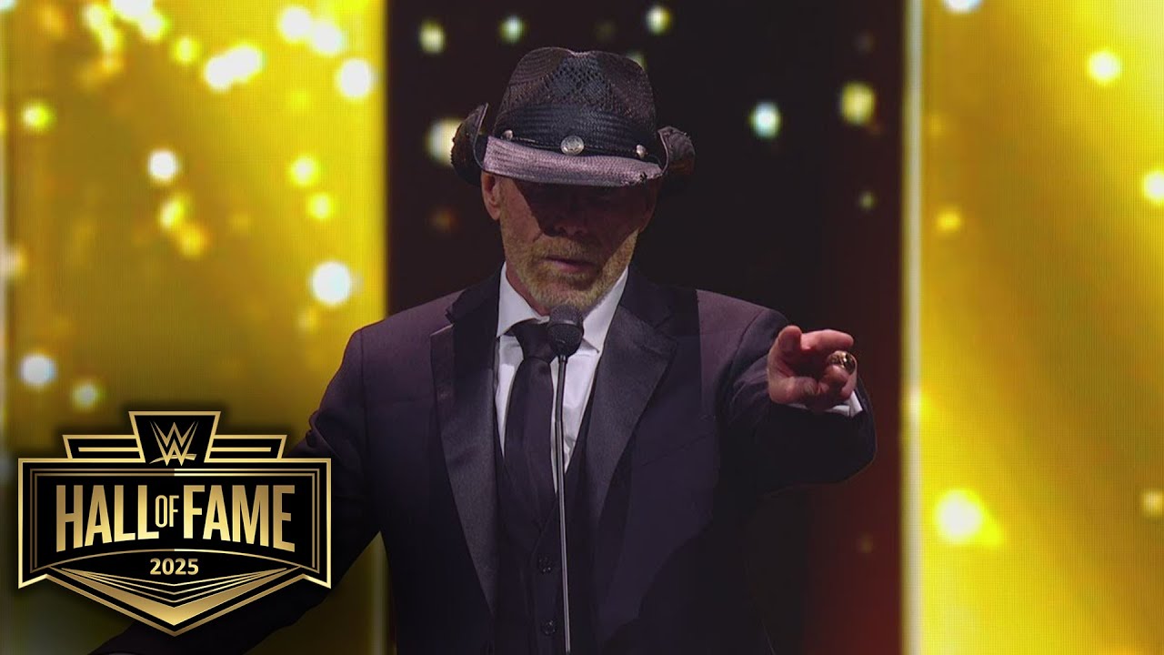 Shawn Michaels' emotional induction of Triple H: WWE Hall of Fame 2025 highlights