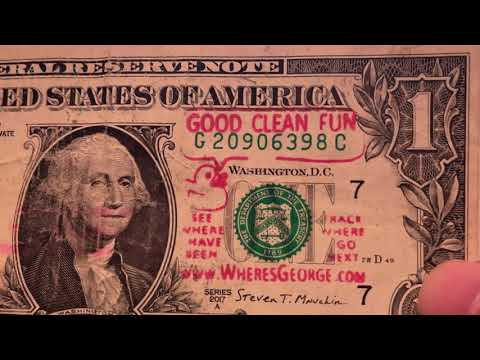 How much is a Where’s George note worth?
