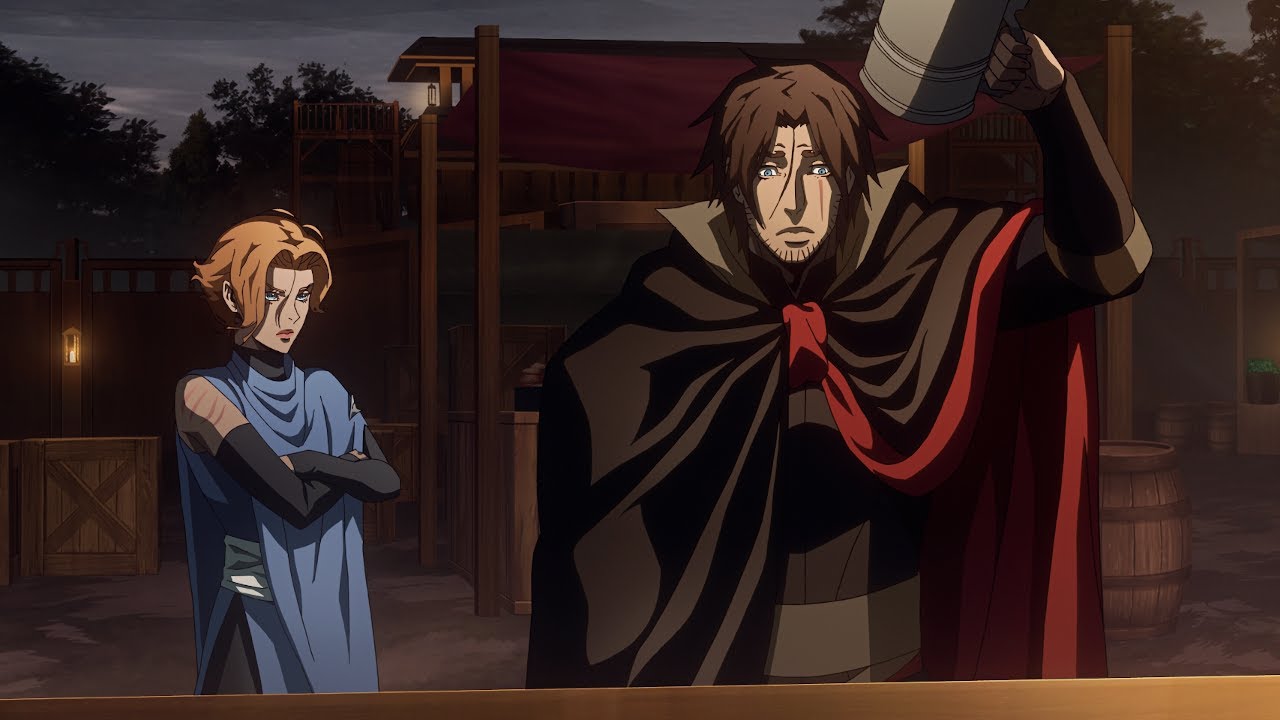 Trevor and Sypha (Beer Scene) | Castlevania Season 3