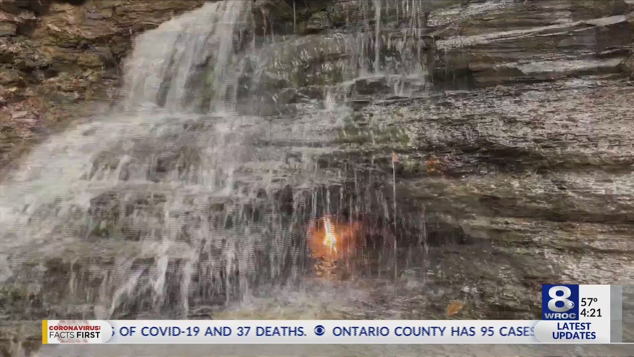Eternal Flame Falls: A Western NY waterfall unlike any other - April 30, 2020