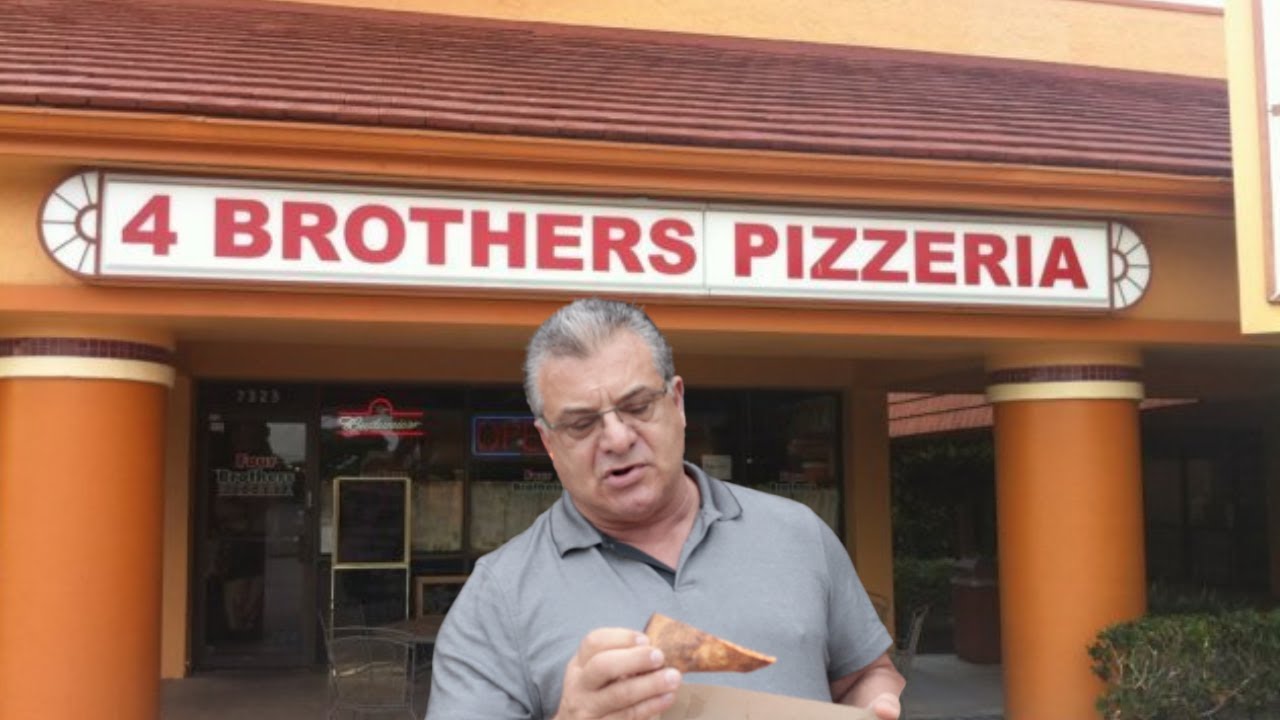 Four Brothers Pizzeria Delray Beach #"A Real Pizza Review By A Real Italian"