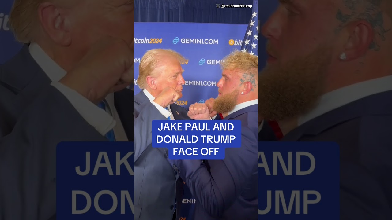 Jake Paul and Donald Trump face off!