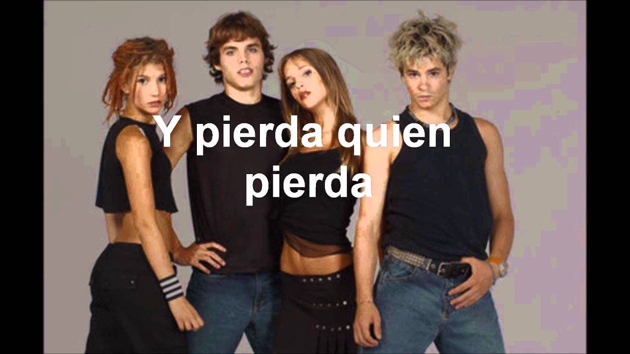 Erreway - Rebelde way (Con letra)