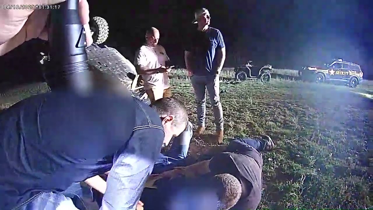 Brian Hartline crash aftermath caught on body-worn camera by arriving deputy in Delaware County