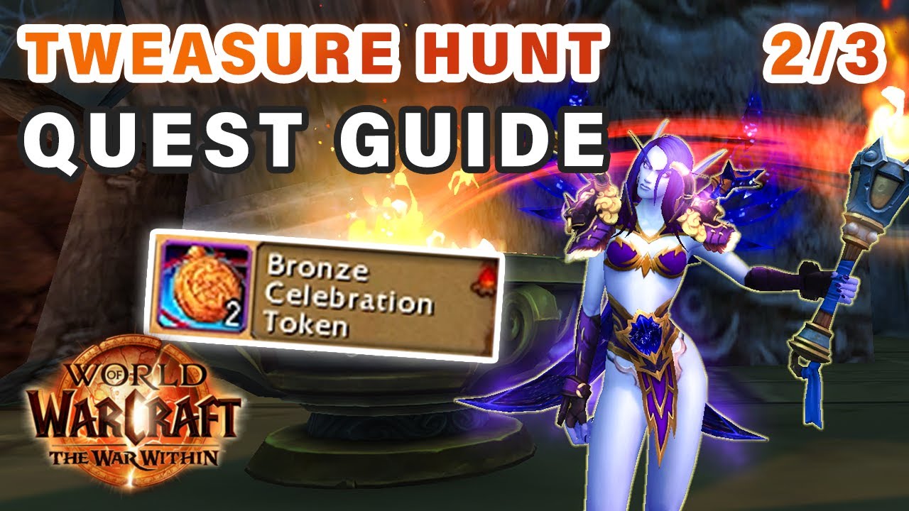 How to do "Tweasure Hunt" Quest 2/3 | 20th Anniversary Event ► WOW: The War Within