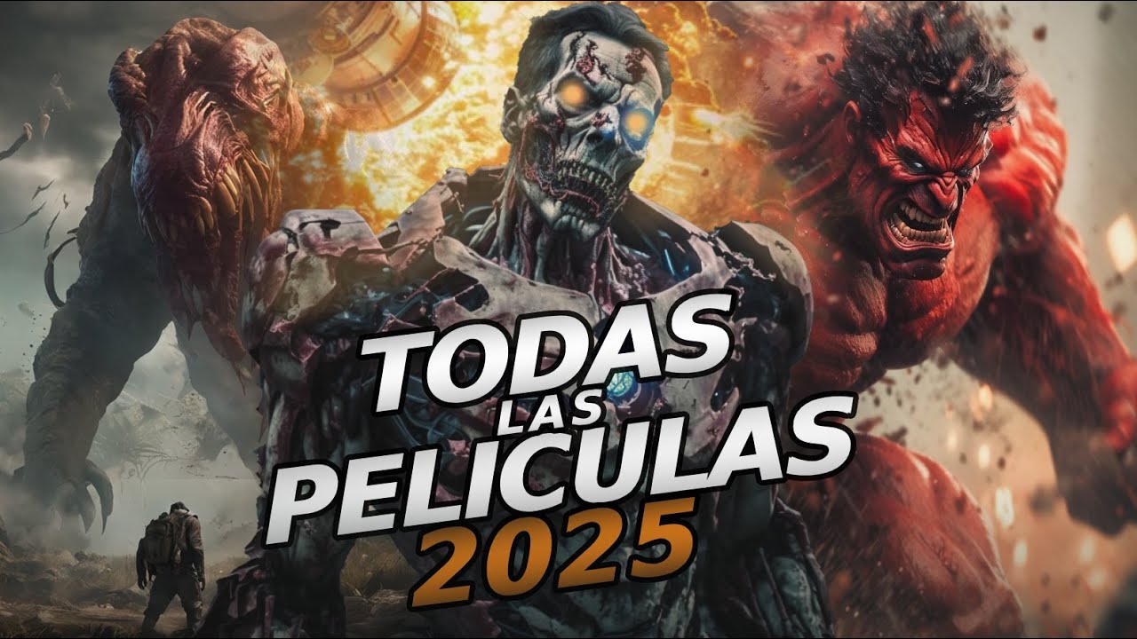 TODAS las PELICULAS del 2025 que no te puedes perder!! (ESTRENOS en NETFLIX, CINES y más)